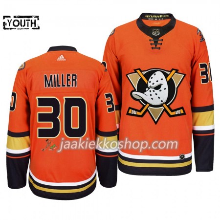 Lapsille NHL Anaheim Ducks Pelipaita Ryan Miller 30 Adidas 2019-20 Oranssi Authentic Lapsille NHL Anaheim Ducks Pelipaita Ryan Miller 30 Adidas 2019-20 Oranssi Authentic